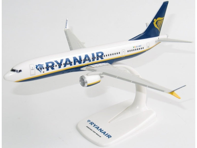 PPC Ryanair Boeing 737 Max 8 Plastic Model - 1/200 Scale