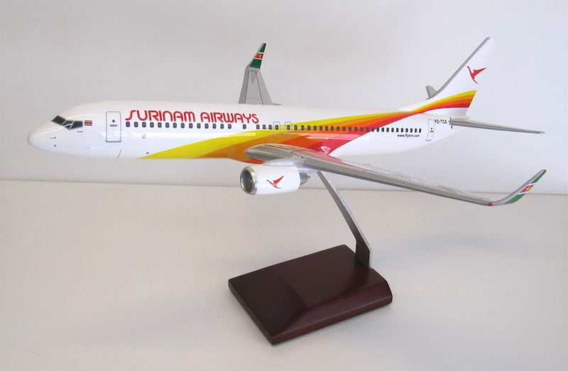 PPC Surinam Boeing 737-800 Plastic Model - 1/200 Scale