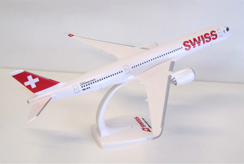 PPC Swiss Airlines Airbus A350-900 Plastic Model - 1/200 Scale