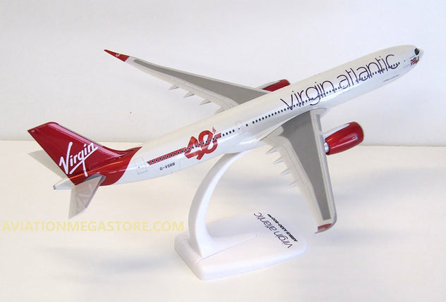 PPC Holland Virgin Atlantic Airbus A330-900neo 40th Anniversary 1:200 Plastic Model Aircraft