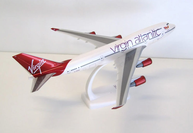 PPC Virgin Atlantic Boeing 747-400 Plastic Model - 1/200 Scale