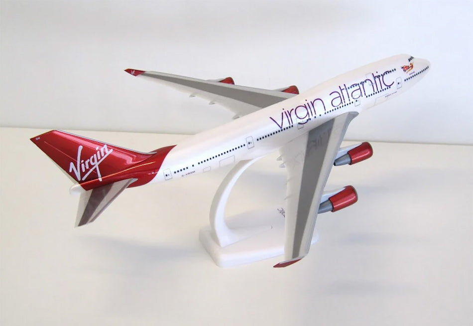 PPC Virgin Atlantic Boeing 747-400 Plastic Model - 1/200 Scale