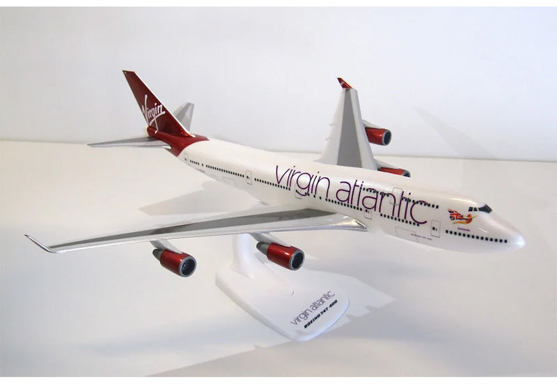 PPC Virgin Atlantic Boeing 747-400 Plastic Model - 1/200 Scale