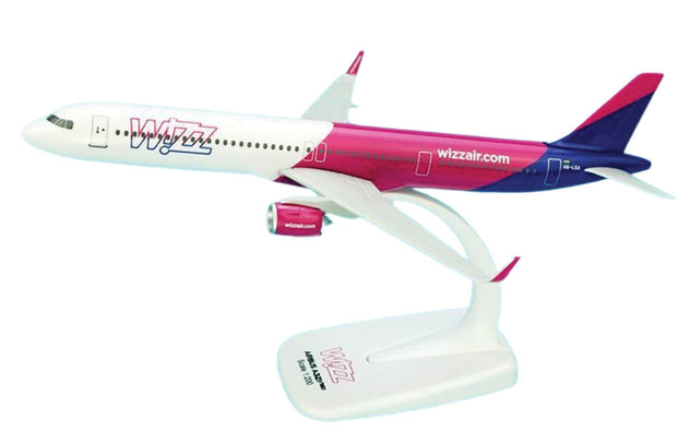 PPC Holland Airbus A321 Neo Wizz Air 1:200 Scale Plastic Model Aircraft