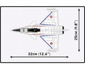 Cobi Rafale A Technology Demonstrator Brick Model Kit - 453 pieces - Scale 1/48 - (5931)