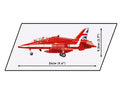 Cobi BAe Hawk T1 Red Arrows 1:48 Scale Aircraft Brick Kit – 389 Pieces (5844)