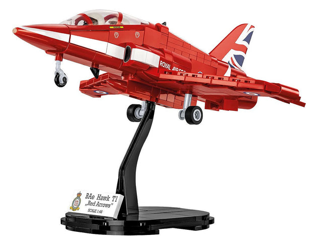Cobi BAe Hawk T1 Red Arrows 1:48 Scale Aircraft Brick Kit – 389 Pieces (5844)