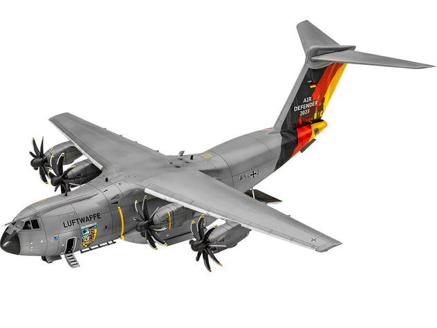 Revell A400M & Tornado Air Defender 1:144 Plastic Model Aircraft Kits Set of 2