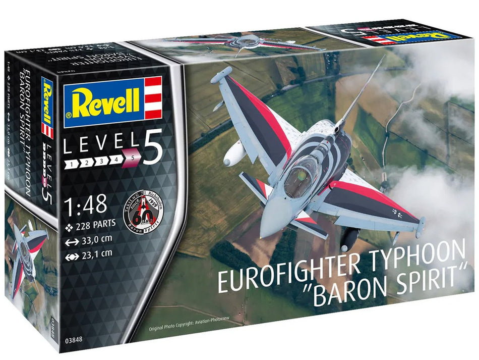 Revell Eurofighter Typhoon 'Baron Spirit' Livery 1:48 Plastic Kit