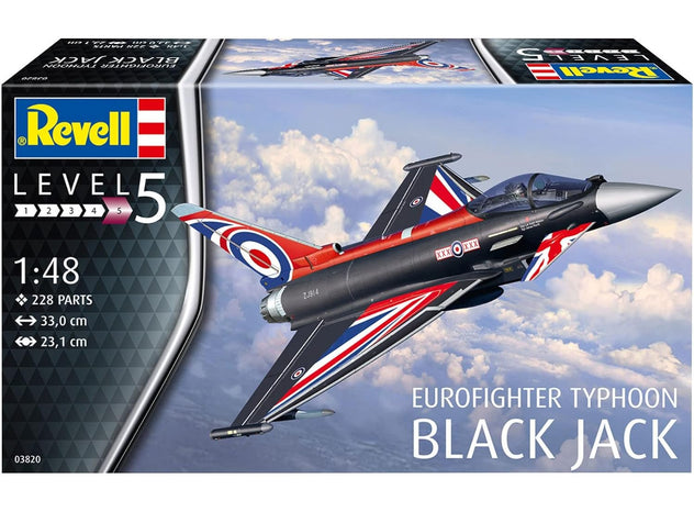 Revell Eurofighter Typhoon 'Black Jack' RAF 1:48 Plastic Model Kit