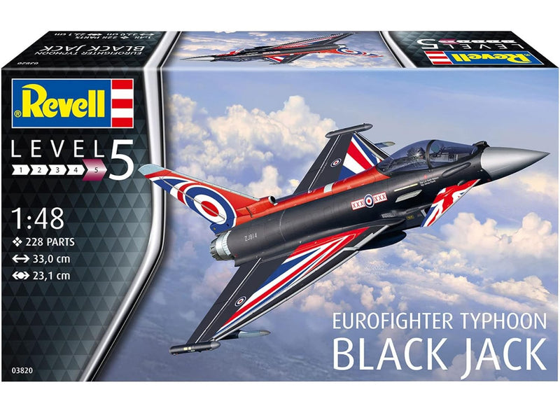 Revell Eurofighter Typhoon 'Black Jack' Livery 1:48 Plastic Kit