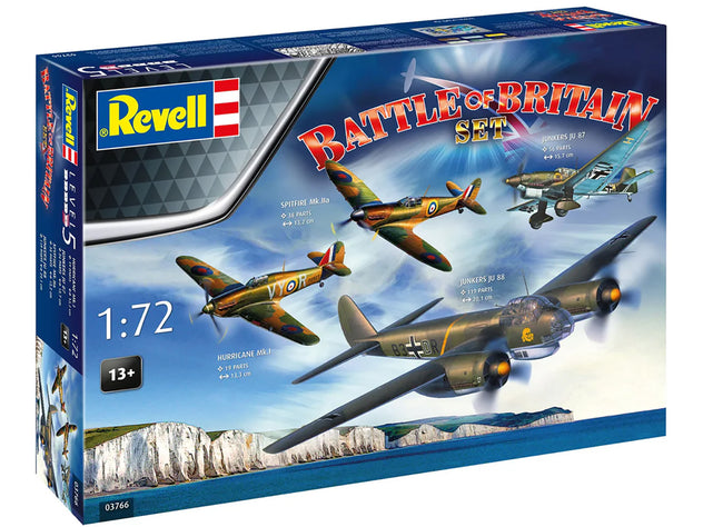 Revell Battle of Britain 85th Anniversary Set 1:72 Plastic Model Aircraft Kit
