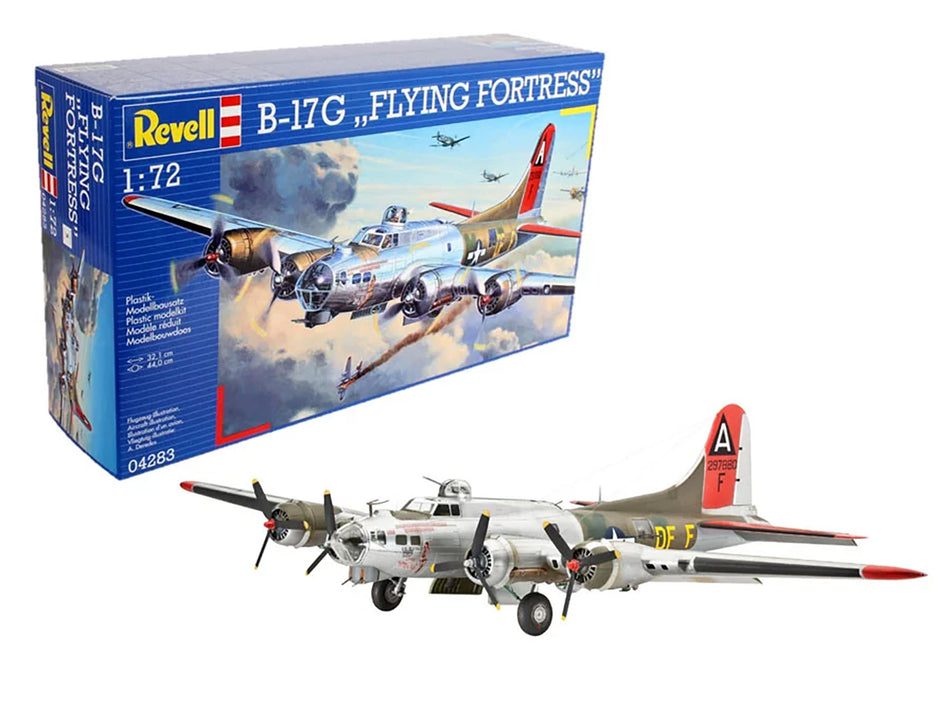 Revell B-17G Flying Fortress 1:72 Plastic Model Aircraft Kit