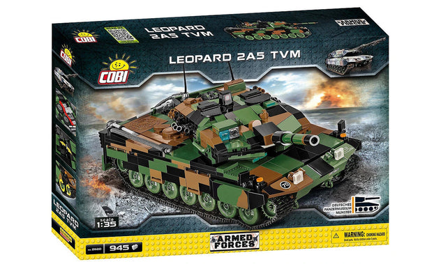 Cobi Leopard 2A5 TVM Tank 1/35 Scale Brick Kit (2620)