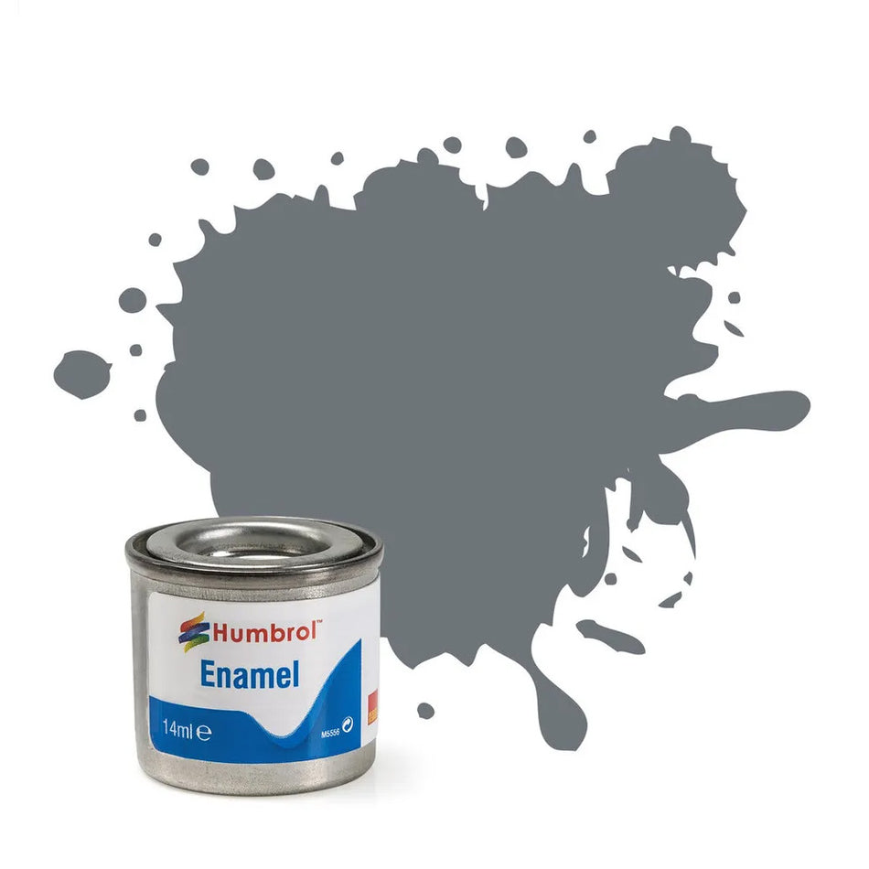 Humbrol 164 Dark Sea Grey Matt Enamel Paint 14ml
