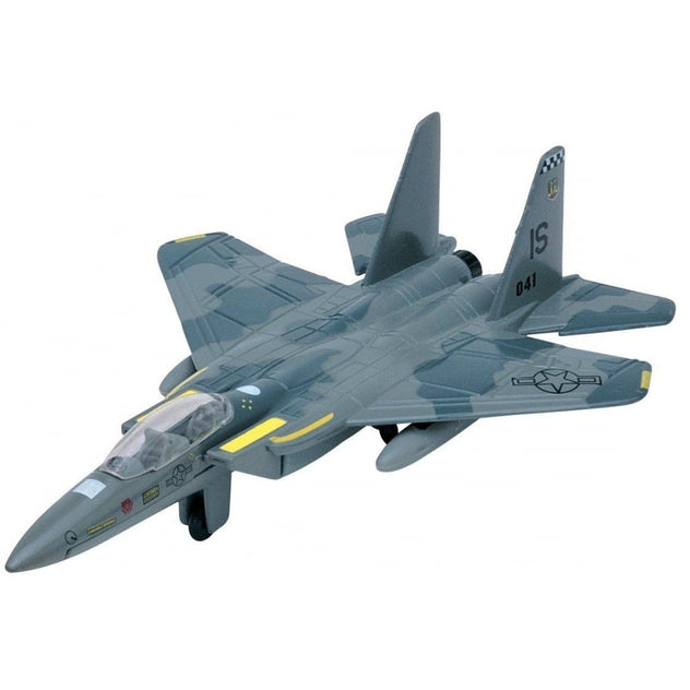 Motormax F-15 Eagle 1/100 Scale USAF Diecast Model Aircraft