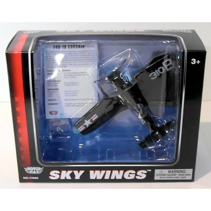 Sky Wings F4U Corsair Diecast Scale Model - 1/100