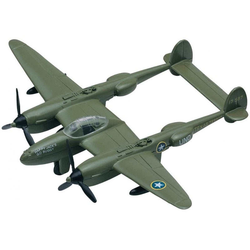 Sky Wings P-38 Lightning Diecast Scale Model - 1/100