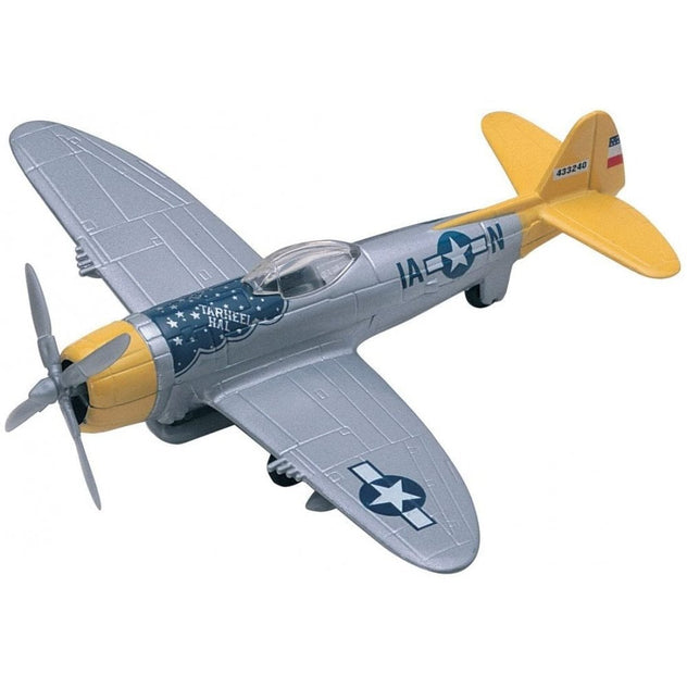 Motormax P-47 Thunderbolt 1:100 Diecast Model Aircraft