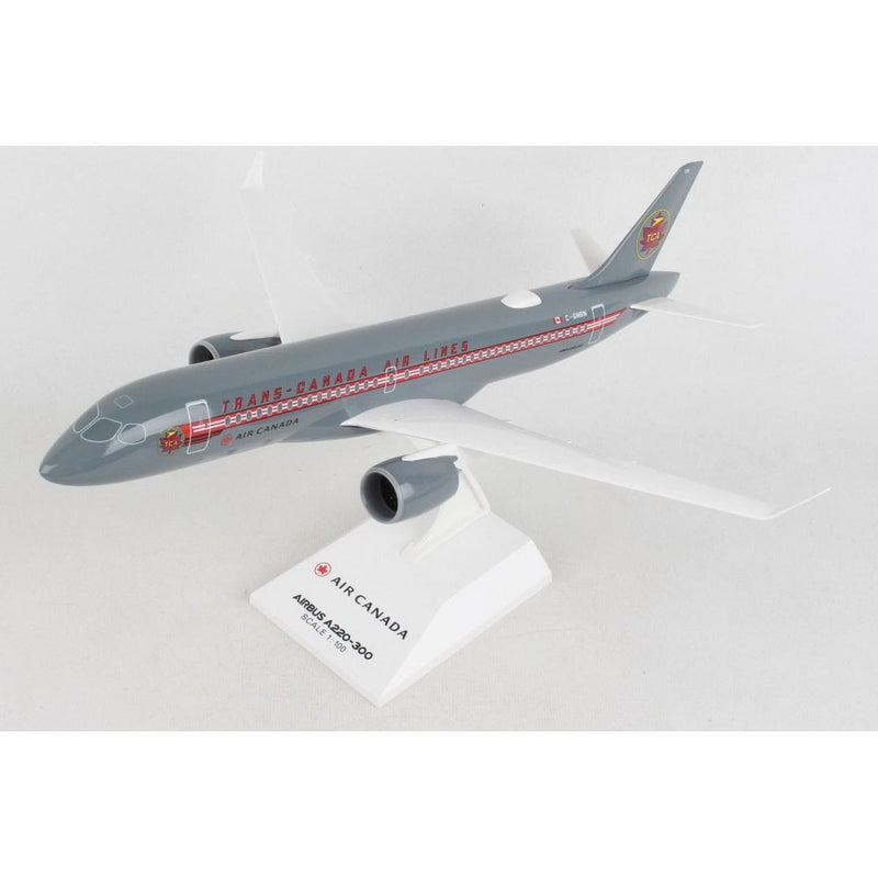 Skymarks Air Canada A220-300 Retro TCA Plastic Model - Scale 1:100
