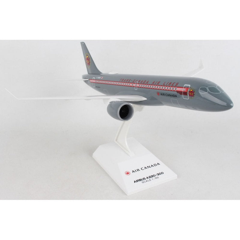 Skymarks Air Canada A220-300 Retro TCA Plastic Model - Scale 1:100