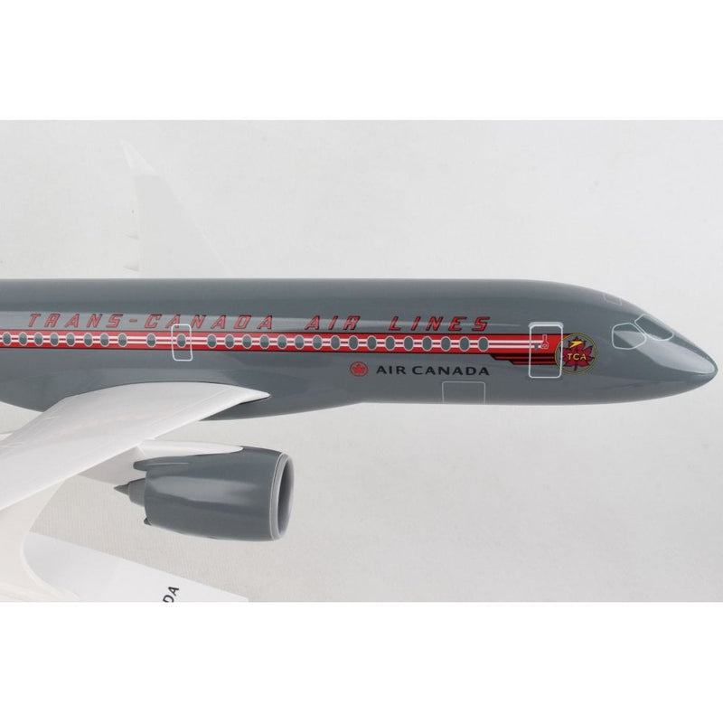 Skymarks Air Canada A220-300 Retro TCA Plastic Model - Scale 1:100