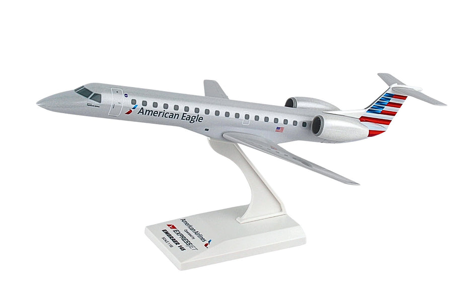 Skymarks American Eagle ERJ-195 1:100 Scale Diecast Model Aircraft
