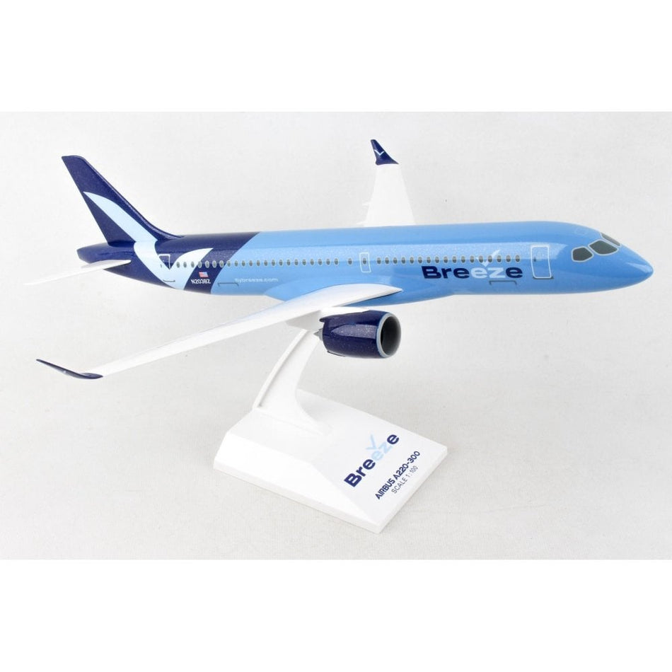 Skymarks Breeze A220-300 Plastic Model - Scale 1:100