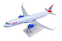 Skymarks British Airways Airbus A321 Neo Plastic Model - Scale 1:150