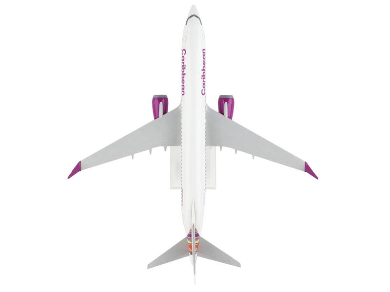 Skymarks Caribbean B737 Max 8 Plastic Model - Scale 1:130