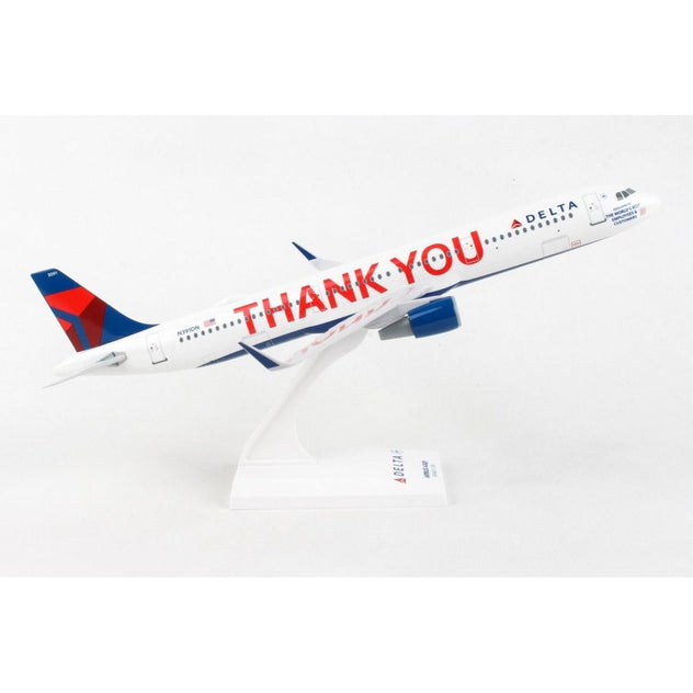 Skymarks Delta Airbus A321 Thank You Livery 1:150 Diecast Model Aircraft