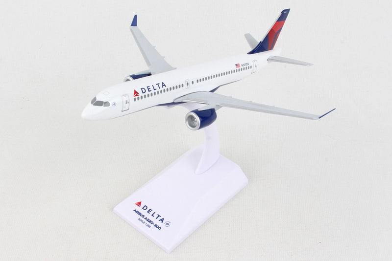 Skymarks Delta Airbus A220-300 Plastic Model - 1/200