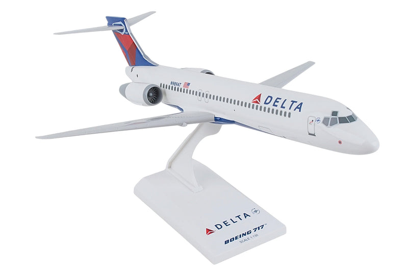 Skymarks Delta Airlines B717 New Livery Plastic Model - N989AT - Scale 1:130
