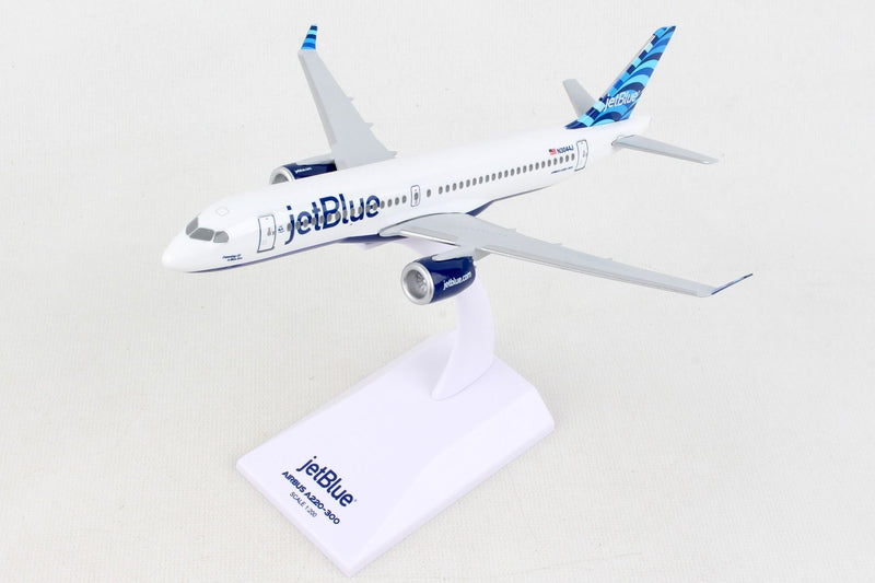 Skymarks JetBlue Airbus A220-300 Plastic Model - 1/200