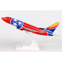 Skymarks Southwest B737-700 Tennesee Star Plastic Model - Scale 1:130