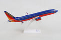 Skymarks Southwest B737 Max 8 Coleen Barrett Retro Livery Plastic Model - Scale 1:130