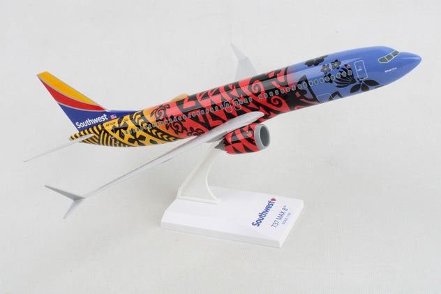 Skymarks Southwest Boeing 737 MAX 8 1:200 IMUA One Livery Plastic Model Aircraft