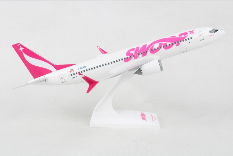 Skymarks Swoop Boeing 737 Max-8 Plastic Model - Scale 1:130
