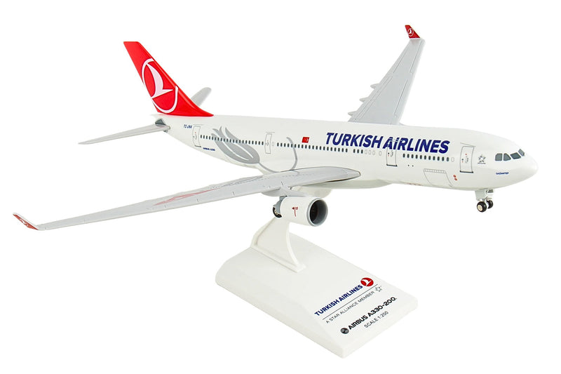 Skymarks Turkish Airlines Airbus A330-200 TC-JNA - Plastic Model - Scale 1:200