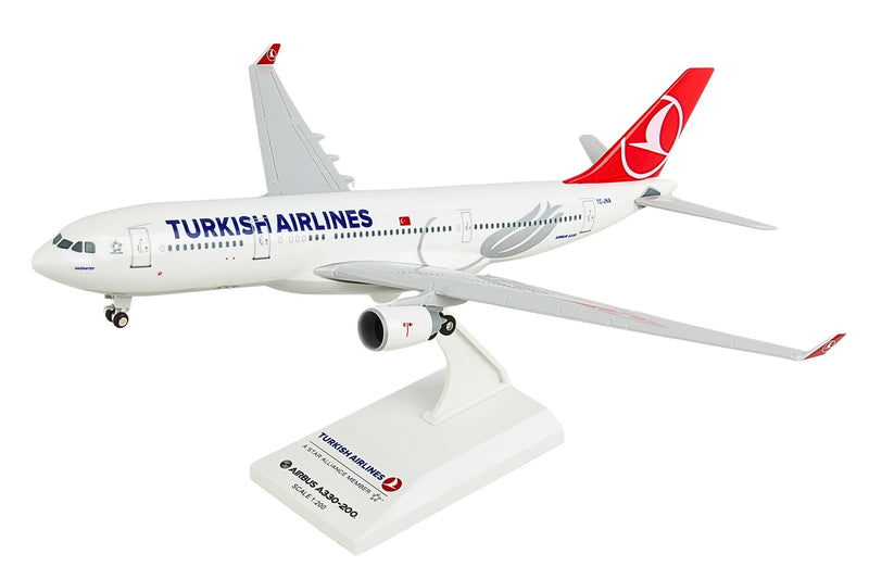 Skymarks Turkish Airlines Airbus A330-200 TC-JNA - Plastic Model - Scale 1:200