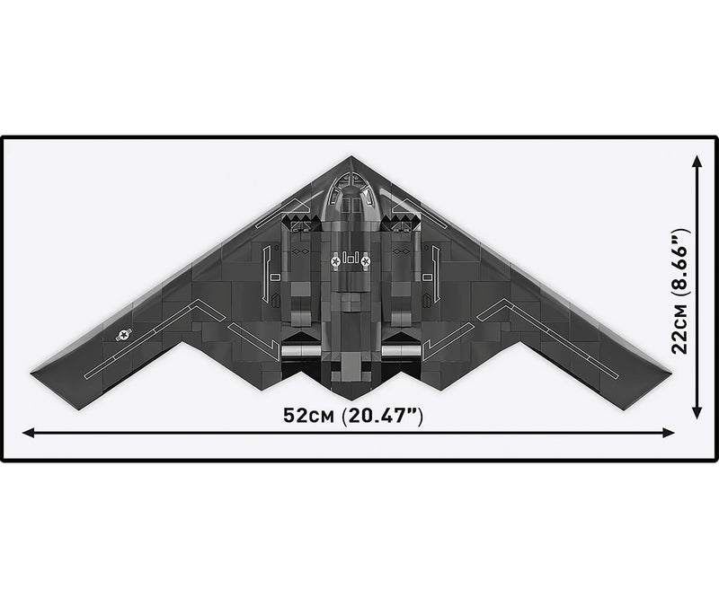 Cobi B-2 Spirit USAF Stealth Bomber 1/100 Scale Brick Kit (5916)