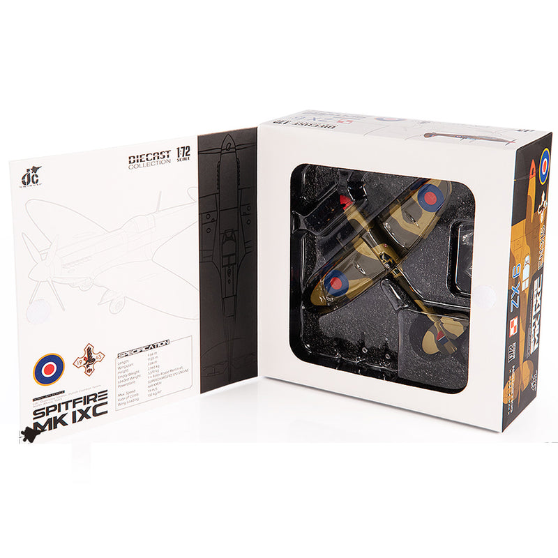JC Wings Spitfire Mk IXc Ldr. Stanislav Skalsky 1943 1/72 Diecast Model Aircraft