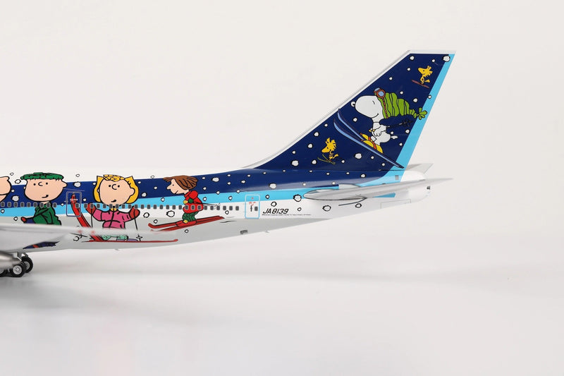 SQ Wings ANA All Nippon Airways Boeing 747-100 JA8139 "Snoopy" Livery - Diecast Model - 1/200