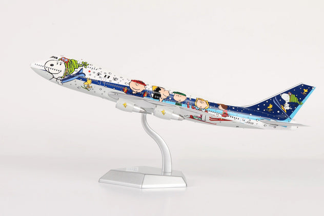 SQ Wings ANA Boeing 747-100 JA8139 "Snoopy" Livery 1:200 Diecast Model Aircraft