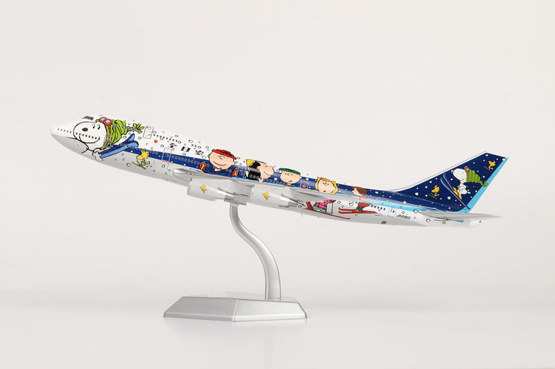 SQ Wings ANA All Nippon Airways Boeing 747-400D JA8965 "Snoopy" Livery - Diecast Model - 1/200