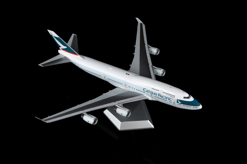 SQ Wings Cathay Pacific Boeing 747-400 B-HUJ Diecast Model - 1/200