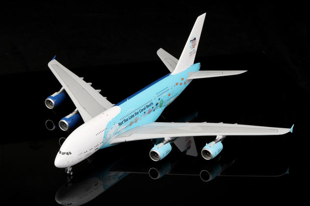 SQ Wings HiFly Malta Airbus A380-800 9H-MIP "Save The Coral Reefs" 1:200 Diecast Model Aircraft