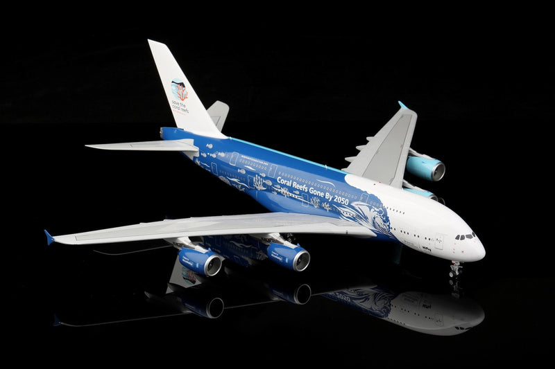 SQ Wings HiFly Malta Airbus A380-800 9H-MIP "Save The Coral Reefs" Livery - Diecast Model - 1/200