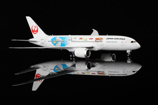 SQ Wings Japan Airlines Boeing 787-8 JA828J "Studio Ghibli" 1:200 Diecast Model Aircraft