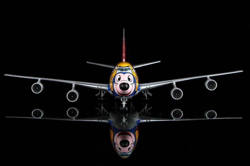 SQ Wings Japan Airlines Boeing 747-400D JA8084 "Dream Story" Livery Diecast Model - 1/200